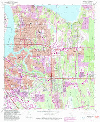 Download a high-resolution, GPS-compatible USGS topo map for Arlington, FL (1992 edition)