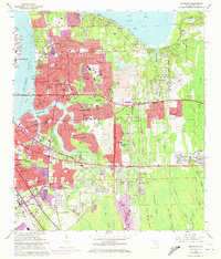 Download a high-resolution, GPS-compatible USGS topo map for Arlington, FL (1972 edition)