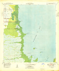 1949 Map of Arsenicker Keys
