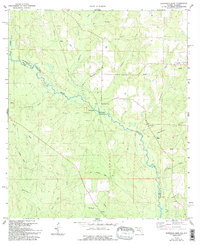 Download a high-resolution, GPS-compatible USGS topo map for Barrineau Park, FL (1993 edition)