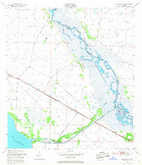 Download a high-resolution, GPS-compatible USGS topo map for Basinger NW, FL (1968 edition)