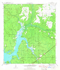 Download a high-resolution, GPS-compatible USGS topo map for Bayhead, FL (1967 edition)