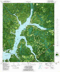 Download a high-resolution, GPS-compatible USGS topo map for Bayhead, FL (1984 edition)