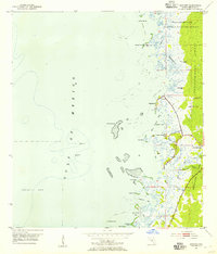 1954 Map of Bayport, 1955 Print