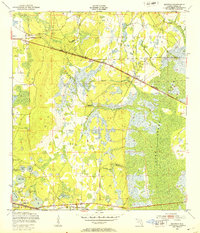 Download a high-resolution, GPS-compatible USGS topo map for Baywood, FL (1953 edition)