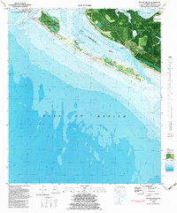 Download a high-resolution, GPS-compatible USGS topo map for Beacon Beach, FL (1983 edition)