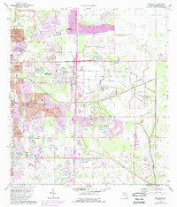 Download a high-resolution, GPS-compatible USGS topo map for Bee Ridge, FL (1988 edition)