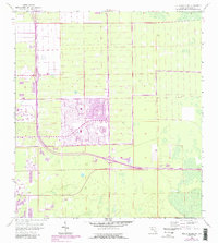 Download a high-resolution, GPS-compatible USGS topo map for Belle Meade NW, FL (1987 edition)
