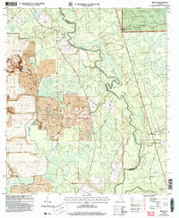 preview thumbnail of historical topo map of Hamilton County, FL in 2006