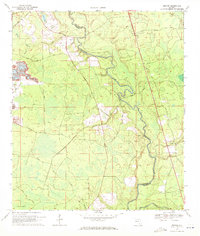 Download a high-resolution, GPS-compatible USGS topo map for Benton, FL (1971 edition)