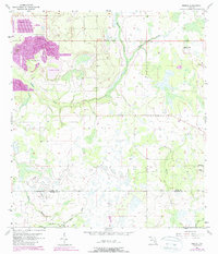 preview thumbnail of historical topo map of Polk County, FL in 1956