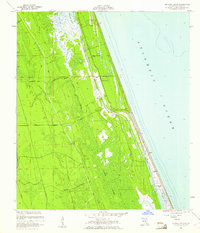 1956 Map of Beverly Beach, 1961 Print