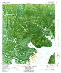 Download a high-resolution, GPS-compatible USGS topo map for Beverly, FL (1983 edition)
