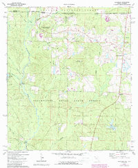 Download a high-resolution, GPS-compatible USGS topo map for Blackman, FL (1987 edition)