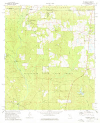 Download a high-resolution, GPS-compatible USGS topo map for Blackman, FL (1976 edition)