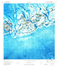 preview thumbnail of historical topo map of Monroe County, FL in 1971