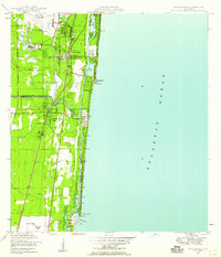 preview thumbnail of historical topo map of Boca Raton, FL in 1946