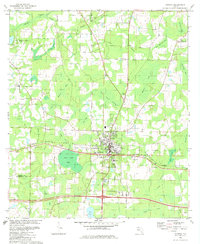 Download a high-resolution, GPS-compatible USGS topo map for Bonifay, FL (1982 edition)