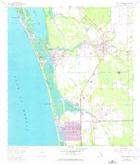 1958 Map of Bonita Springs, 1973 Print