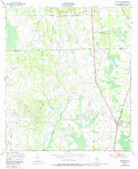 Download a high-resolution, GPS-compatible USGS topo map for Bostwick, FL (1987 edition)