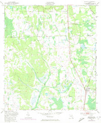 Download a high-resolution, GPS-compatible USGS topo map for Bostwick, FL (1972 edition)