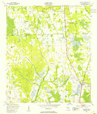 Download a high-resolution, GPS-compatible USGS topo map for Bostwick, FL (1953 edition)