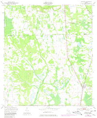 Download a high-resolution, GPS-compatible USGS topo map for Bostwick, FL (1980 edition)