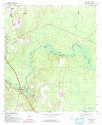 Download a high-resolution, GPS-compatible USGS topo map for Boulogne, FL (1992 edition)