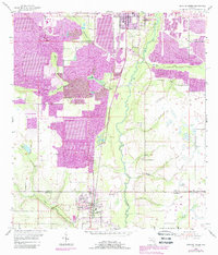 Download a high-resolution, GPS-compatible USGS topo map for Bowling Green, FL (1987 edition)