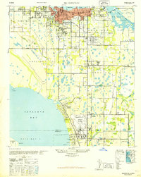 1947 Map of Bradenton