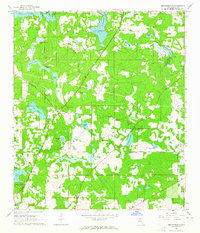 Download a high-resolution, GPS-compatible USGS topo map for Bradfordville, FL (1964 edition)