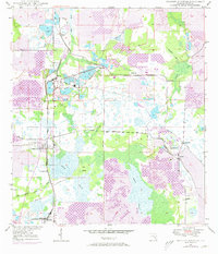Download a high-resolution, GPS-compatible USGS topo map for Bradley Junction, FL (1973 edition)