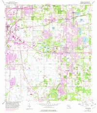 Download a high-resolution, GPS-compatible USGS topo map for Brandon, FL (1982 edition)