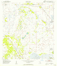 preview thumbnail of historical topo map of Glades County, FL in 1953