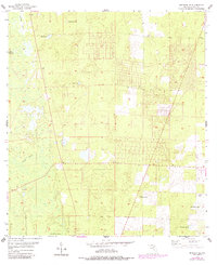 Download a high-resolution, GPS-compatible USGS topo map for Bronson SE, FL (1988 edition)