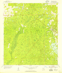 Download a high-resolution, GPS-compatible USGS topo map for Bronson, FL (1956 edition)