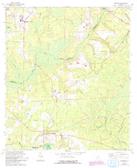 Download a high-resolution, GPS-compatible USGS topo map for Brooker, FL (1993 edition)