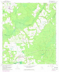 Download a high-resolution, GPS-compatible USGS topo map for Brooker, FL (1981 edition)