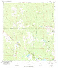 Download a high-resolution, GPS-compatible USGS topo map for Brooksville NW, FL (1984 edition)