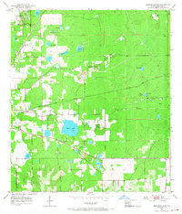 Download a high-resolution, GPS-compatible USGS topo map for Brooksville SE, FL (1968 edition)