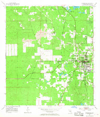 Download a high-resolution, GPS-compatible USGS topo map for Brooksville, FL (1968 edition)