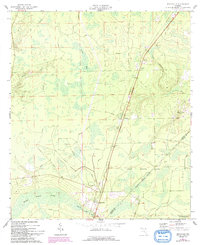Download a high-resolution, GPS-compatible USGS topo map for Bryceville, FL (1992 edition)