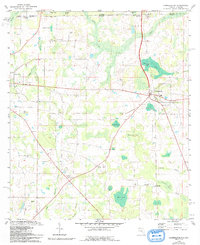 Download a high-resolution, GPS-compatible USGS topo map for Campbellton, FL (1993 edition)