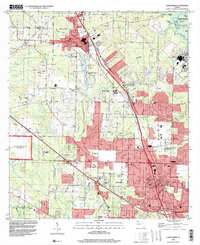 Download a high-resolution, GPS-compatible USGS topo map for Cantonment, FL (2000 edition)