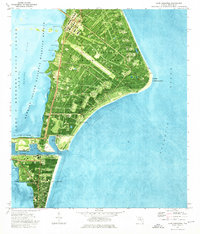 Download a high-resolution, GPS-compatible USGS topo map for Cape Canaveral, FL (1976 edition)