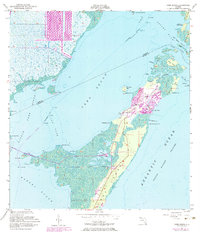 preview thumbnail of historical topo map of Monroe County, FL in 1956