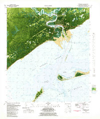Download a high-resolution, GPS-compatible USGS topo map for Carrabelle, FL (1982 edition)