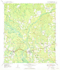 Download a high-resolution, GPS-compatible USGS topo map for Caryville, FL (1973 edition)