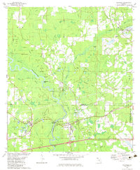 Download a high-resolution, GPS-compatible USGS topo map for Caryville, FL (1983 edition)