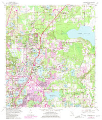 Download a high-resolution, GPS-compatible USGS topo map for Casselberry, FL (1981 edition)